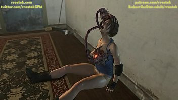 play Jill Valentine in big Trouble Resident Evil