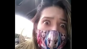 Play Sara fun squirts in a public bus