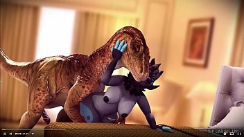 Play Furry Wolf takes it from Dinosaur