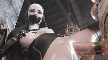 Play Hight Quality 3D Uncensored Gameplay - Nun Debauchery