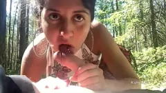 Play Teen Slut Sucks Stranger's Dick in Public