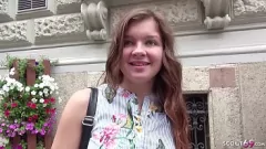 Play German Casting: Petite Teen's First Anal Sex for Cash