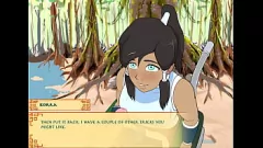 Play Four Elements Training with Korra and Ikki Porno