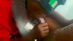 Sloppy Deepthroat BJ Compilation: Nasty Ebony Throat Fucking