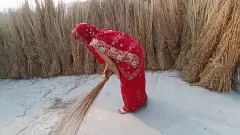 Play Desi Village Wife's Anal First Time Outdoor