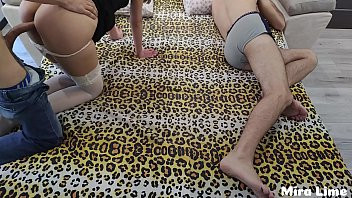 Play Friend fucks wife in front of sleeping drunk husband