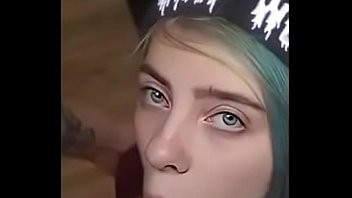 Play Billie Eilish sucking a big Cock